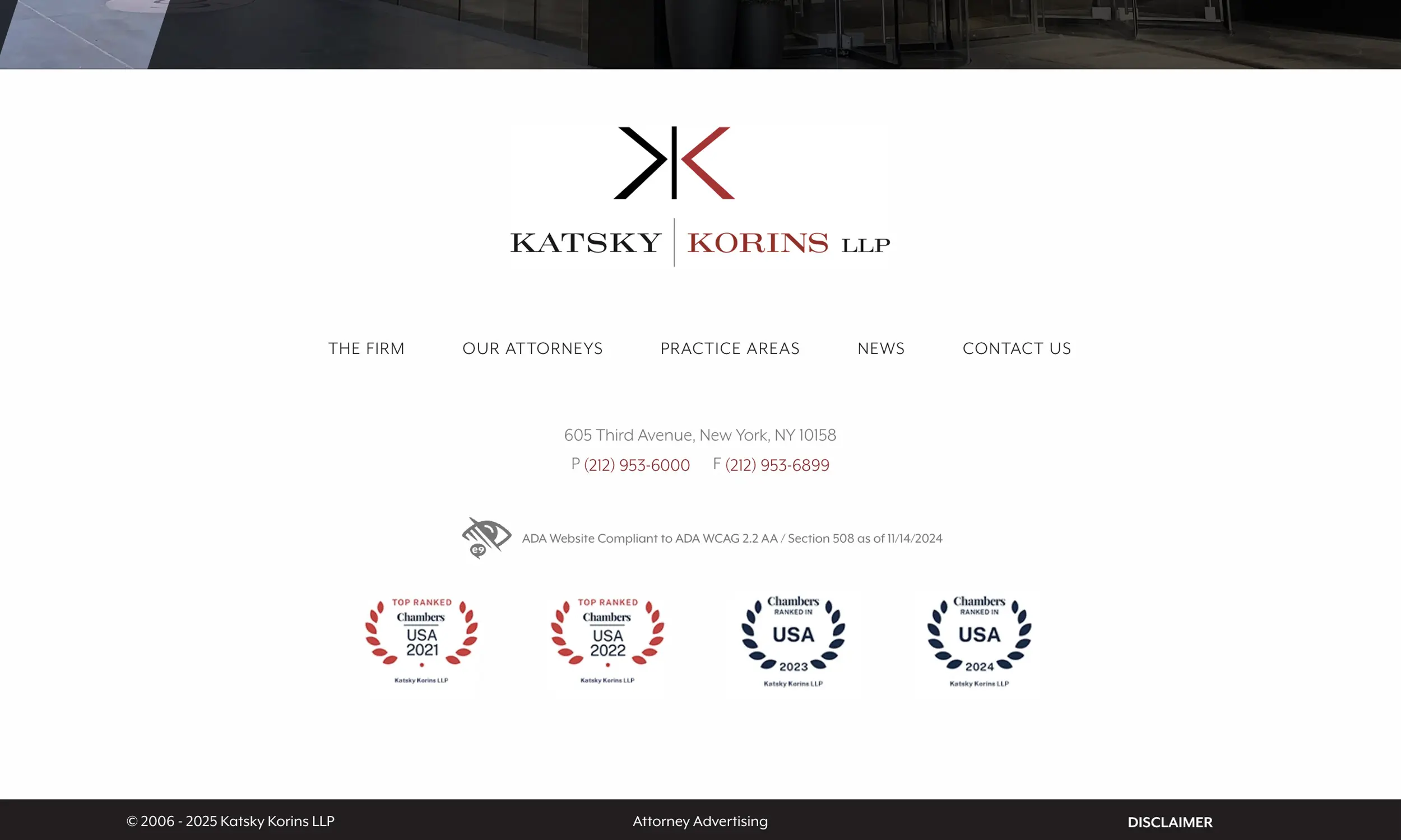 Katsky Korins ADA Website Compliance