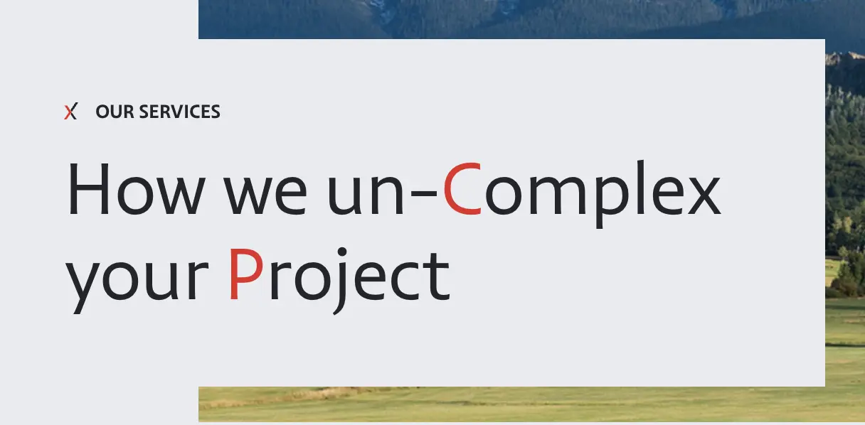 A rectangular banner with the text: 