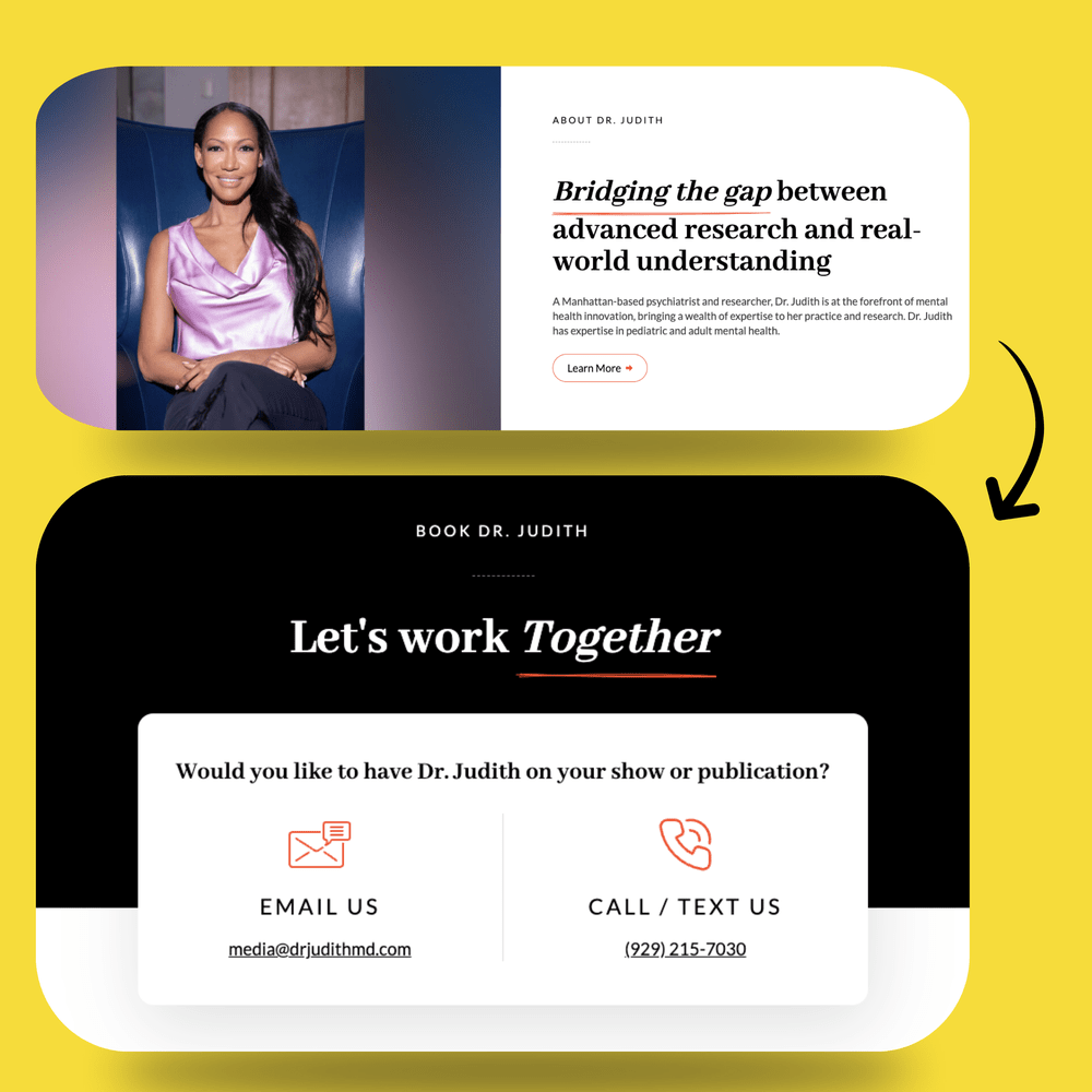 doctor website design