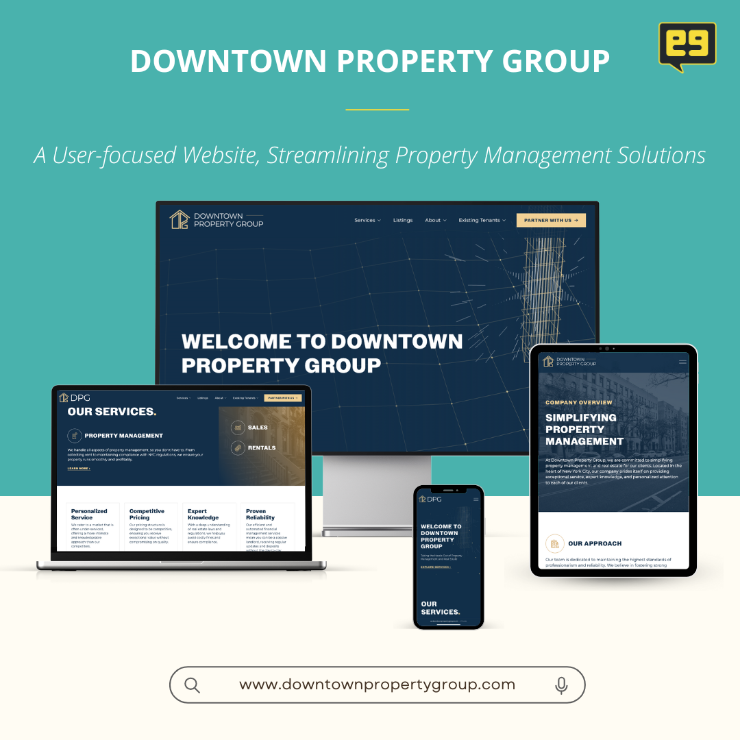 real estate website design